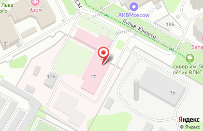 Подольская городская станция скорой медицинской помощи на улице 50 лет ВЛКСМ в Подольске на карте