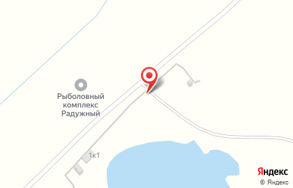 Рыболовный комплекс Радужный на карте