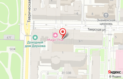 Аквавита на Тверской улице на карте