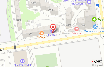 Служба экспресс-доставки Сдэк на бульваре Комарова на карте