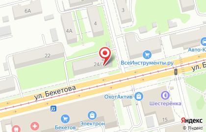 Продуктовый магазин Севан в Нижнем Новгороде на карте