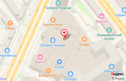 Салон часов Swatch на Кольцовской улице на карте