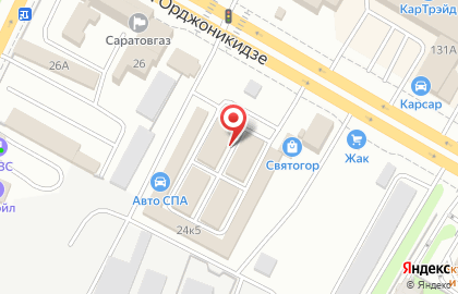 Торгово-производственная компания ЭкоПром в Заводском районе на карте