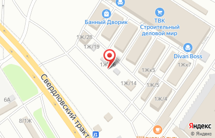 Торгово-строительная компания Ключ на Свердловском тракте на карте