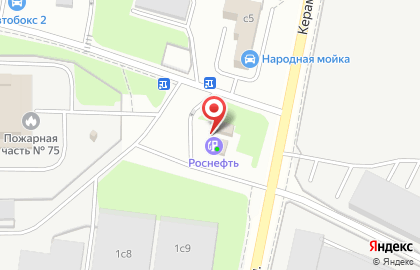 Технический центр Роснефть на Керамической улице в Балашихе на карте
