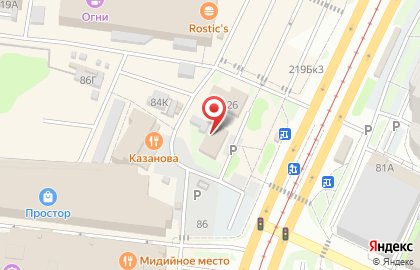ООО Большой Праздник на улице Малахова на карте