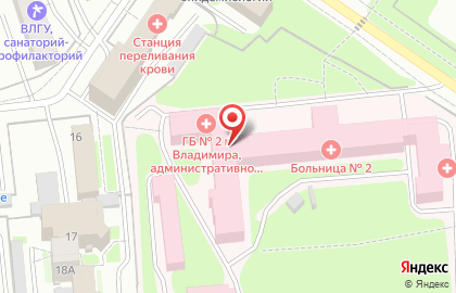 Городская больница №2 Женская консультация №3 на карте