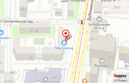 Мосплитка на Павелецкой на карте