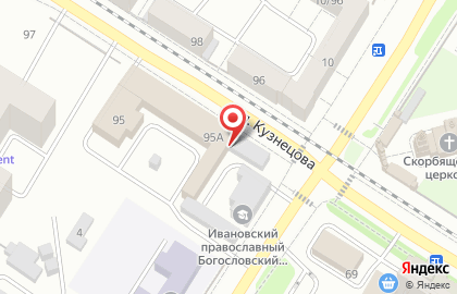 Специальный приемник для содержания лиц, подвергнутых административному аресту на карте