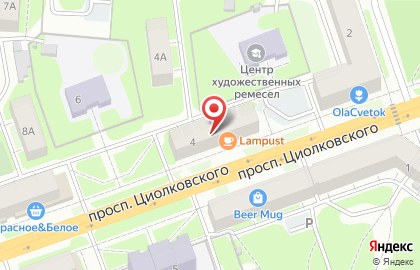 Lampust на карте