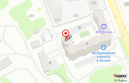 Школа танцев Сюрприз в Ленинском районе на карте