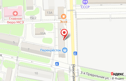 Флория на Измайловской на карте
