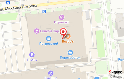 Зоомагазин ЗооГрад в Устиновском районе на карте