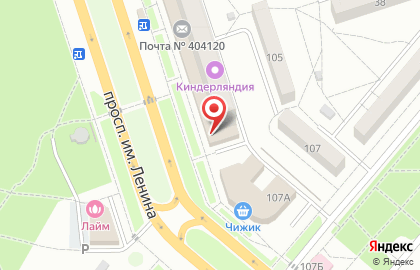 Банк Возрождение в Волгограде на карте