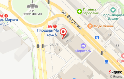 Юридический центр Победа в Ленинском районе на карте