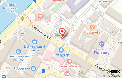 Сочинский филиал Банкомат, Росэнергобанк в Центральном районе на карте