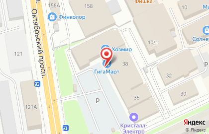 Дом мебели Елисей на улице Чкалова на карте