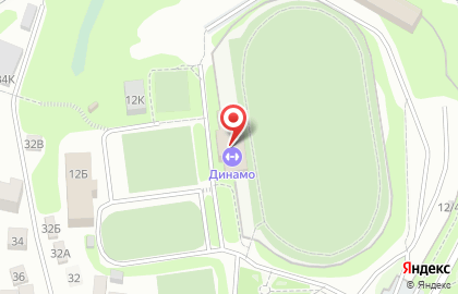 Ледовый каток Богатырь на карте