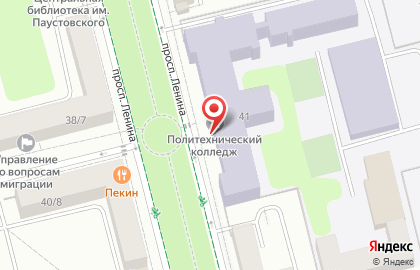 Московский областной политехнический колледж на карте