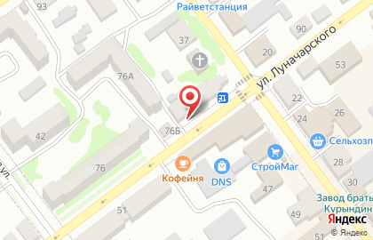 Гипермаркет Магнит в Брянске на карте