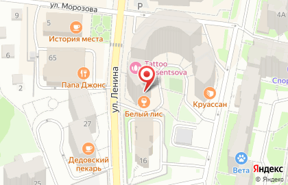 ООО БетонТрансСтрой на улице Ленина на карте