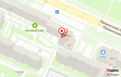 Ресторан Чабрец на Ленинском проспекте на карте