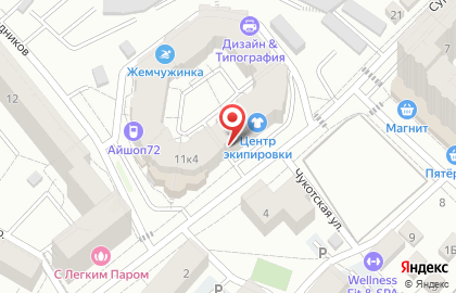 Сервис профессионального сопровождения детей Автоняня 72 на карте