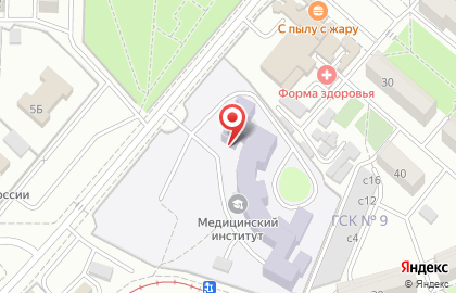 Диализный центр Fresenius Medical Care в Железнодорожном районе на карте