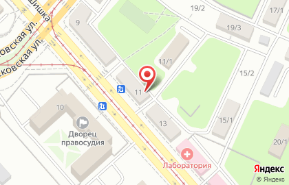 Магазин автозапчастей Формула в Ленинском районе на карте