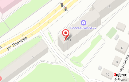 Банкомат Россельхозбанк на улице Академика Павлова на карте