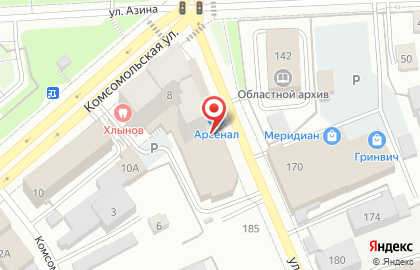 Химторг в Кирове на карте