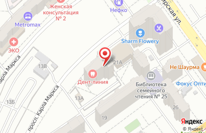 Интерьерная фотостудия В Кадре в Железнодорожном районе на карте