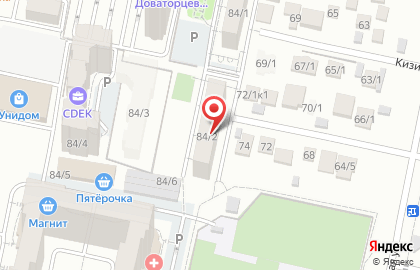 Юридический центр на улице Доваторцев на карте