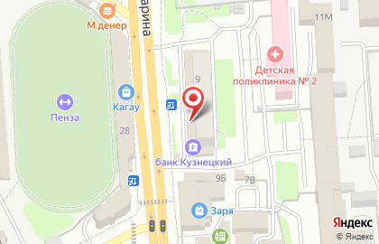 Страховая компания СберСтрахование в Октябрьском районе на карте