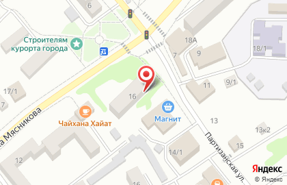 Магазин тканей в Барнауле на карте