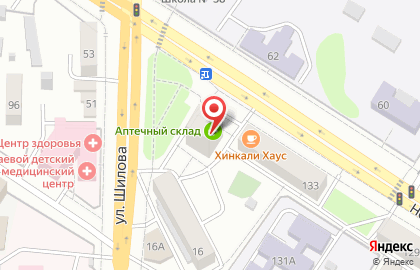 Аптека миницен в Чите на карте
