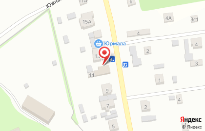 Мини-маркет Юрмала на карте