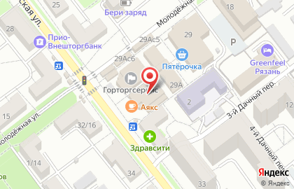 Кафе в Рязани на карте