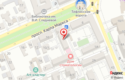 Аптека Пульс в Ставрополе на карте