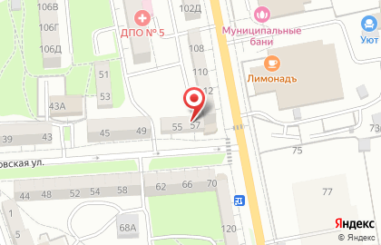 Кафе-бистро на Черниговской улице на карте