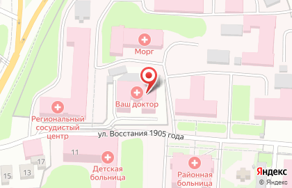 Эндоскопист Волкова А.А. на карте