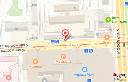 ОАО Ростелеком на Аэродромной улице на карте
