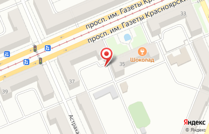 Юридическое агентство Территория Безопасности в Ленинском районе на карте