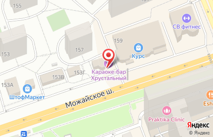 ЗАО МАКС на Можайском шоссе на карте