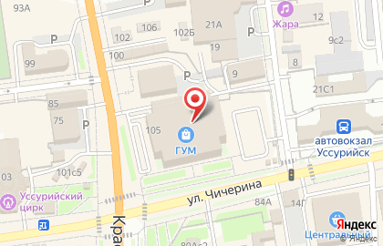 Магазин товаров для дома Фортуна на улице Чичерина на карте