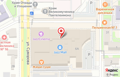 Банкомат Банк Уралсиб в Ленинском районе на карте