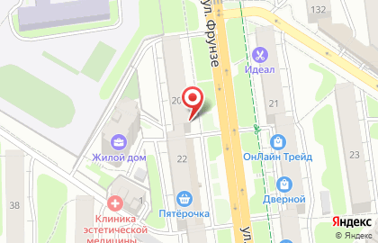 Салон красоты Эдем в Советском районе на карте