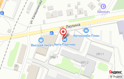 Автокомплекс в Иваново на карте