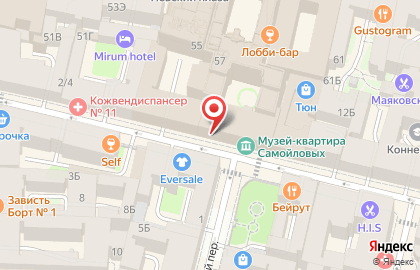 Кэнни Хауз, Мини-отель на карте