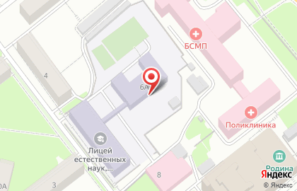 Лицей естественных наук на улице Возрождение на карте